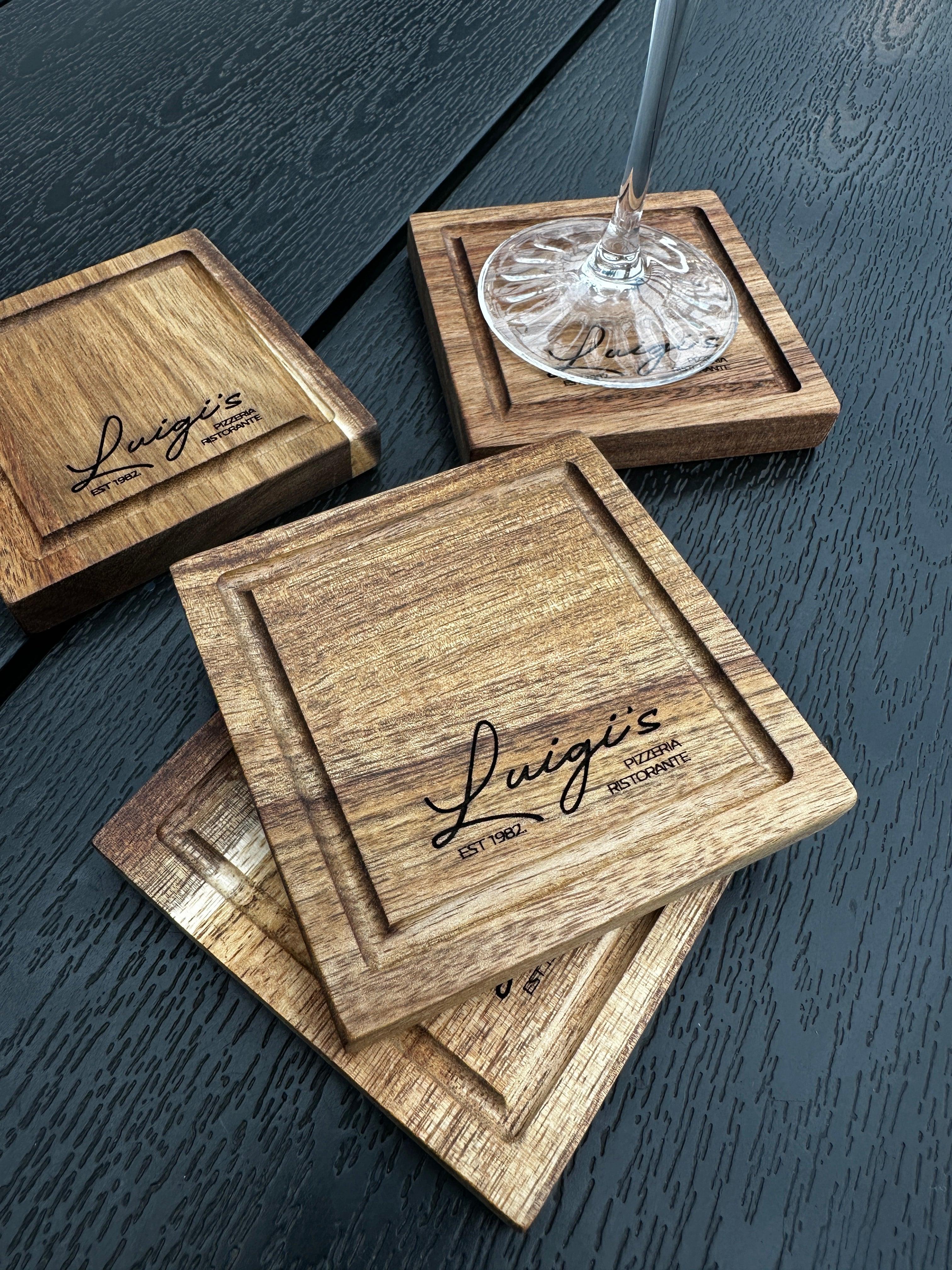 Wooden Coaster - Timber Engraves