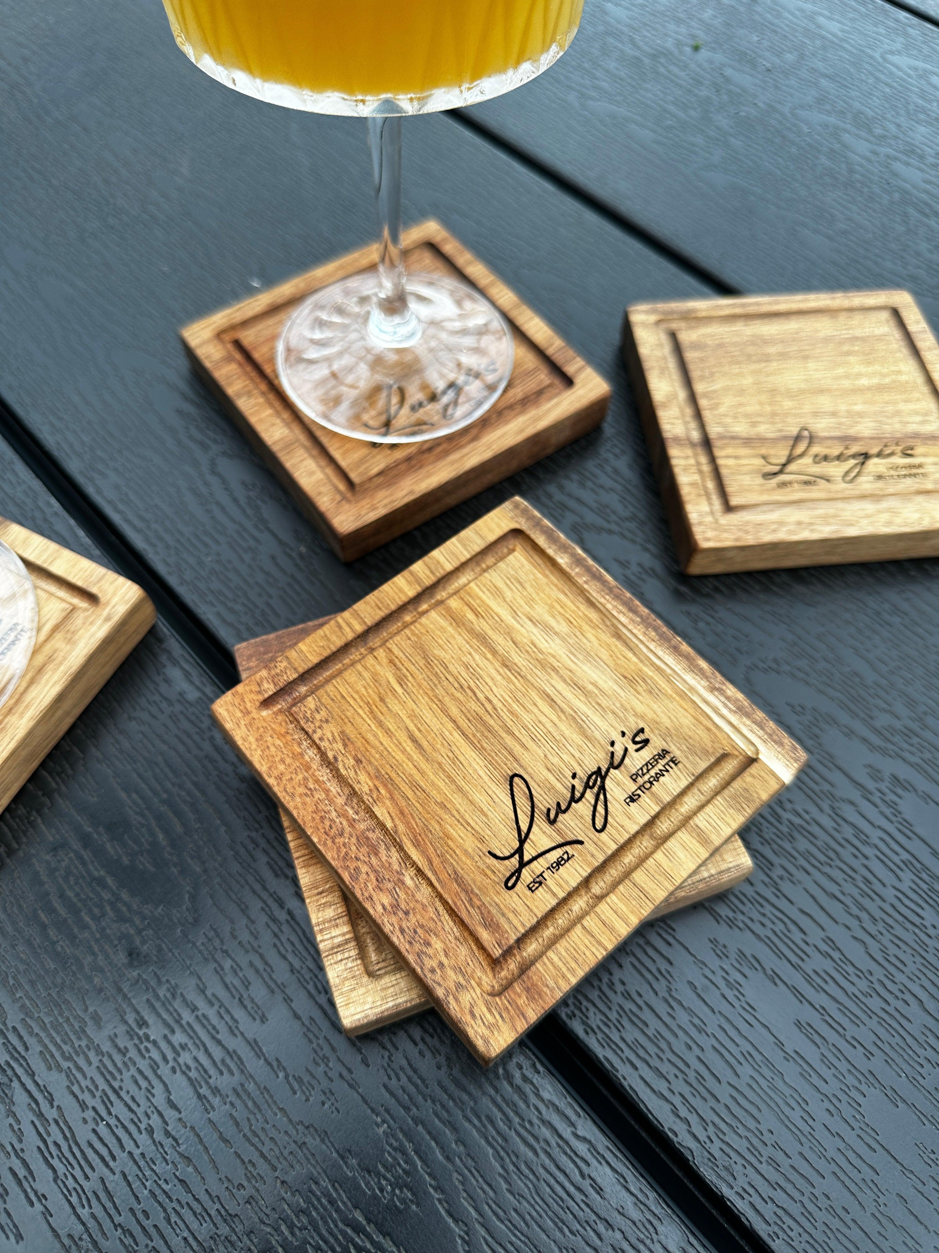 Wooden Coaster - Timber Engraves